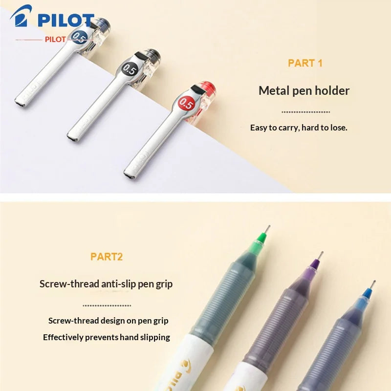 CowLost | product_id-pilot-p500-gold-series-0-5mm-gel-pen-6-colors-anti-smudge-marble-design-ideal-for-students-exams |4