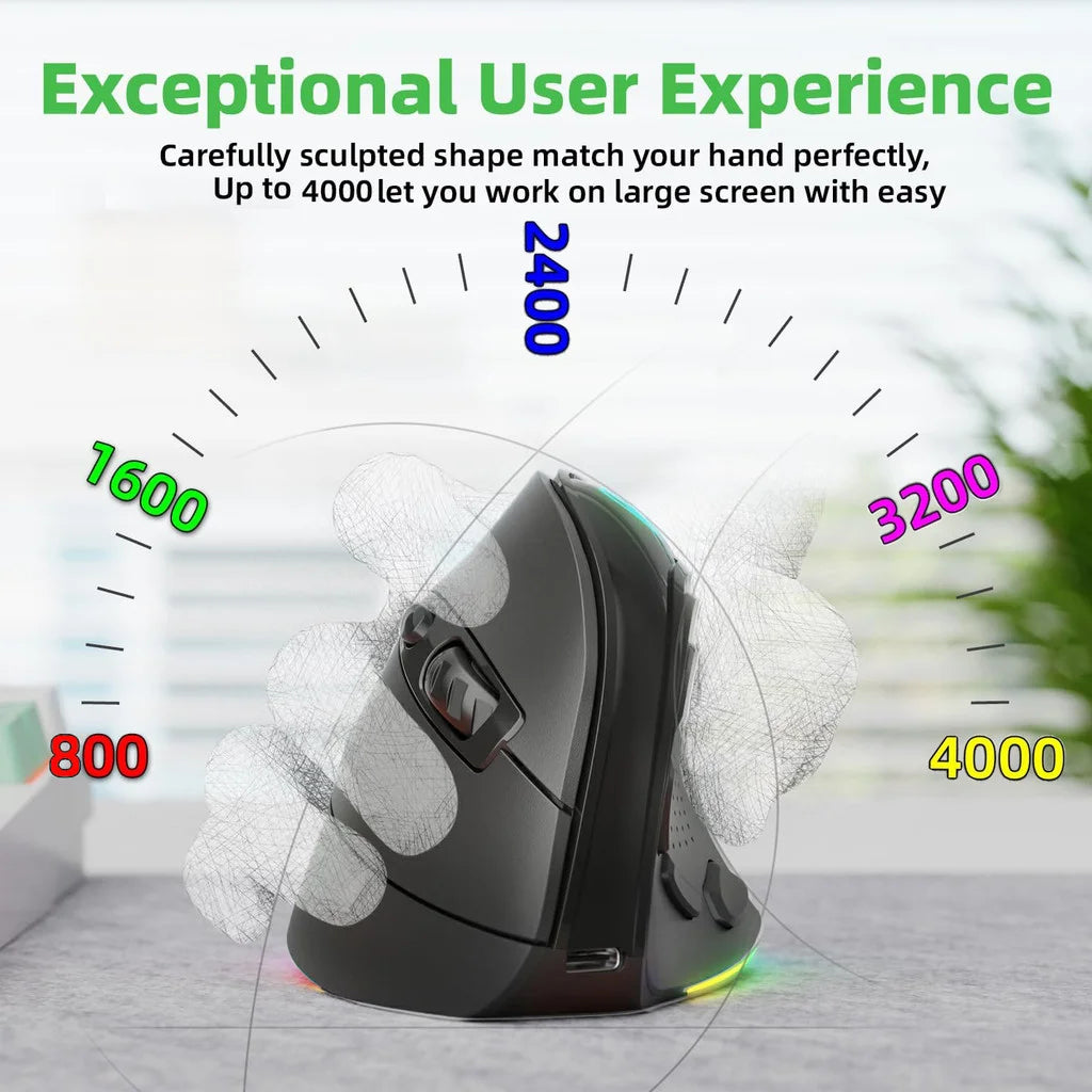CowLost | jomaa-rgb-rechargeable-wireless-ergonomic-mouse-5-side-buttons-bluetooth-2-4g-wireless-mice-for-pc-computer-notebook-laptop |5