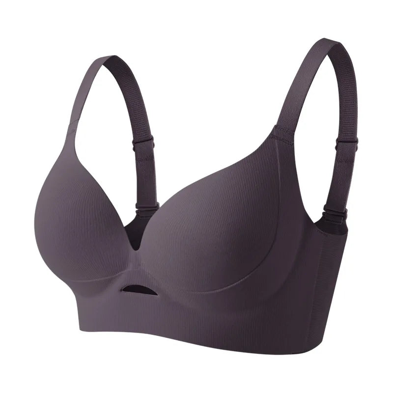 CowLost | product_id-fallsweet-plus-size-wireless-seamless-push-up-bra-with-thin-hollow-out-cups |16