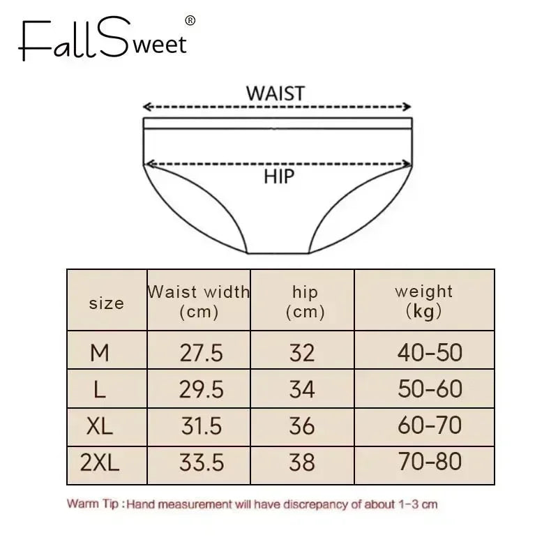 CowLost | product_id-fallsweet-5-pack-plus-size-womens-seamless-mid-rise-briefs |6