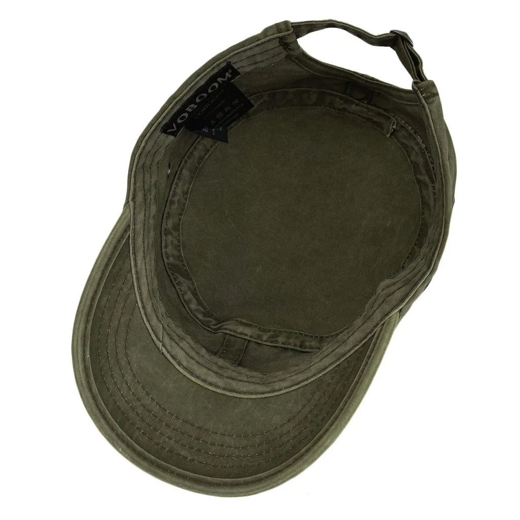 CowLost | voboom-washed-cotton-military-cadet-army-caps-for-men |5