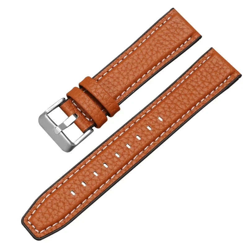 CowLost | product_id-waterproof-leather-watch-strap-for-rolex-seiko-with-slub-litchi-smooth-patterns |36