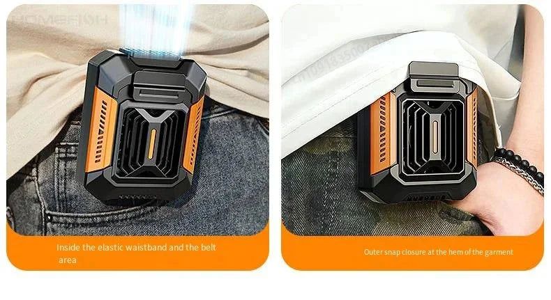 CowLost | product_id-homfish-portable-wearable-neck-fan-with-belt-clip-power-bank-flashlight-for-outdoor-use |11