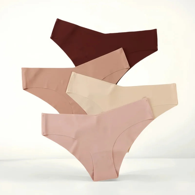 CowLost | product_id-women-s-seamless-soft-thin-v-neck-brief-panties |1