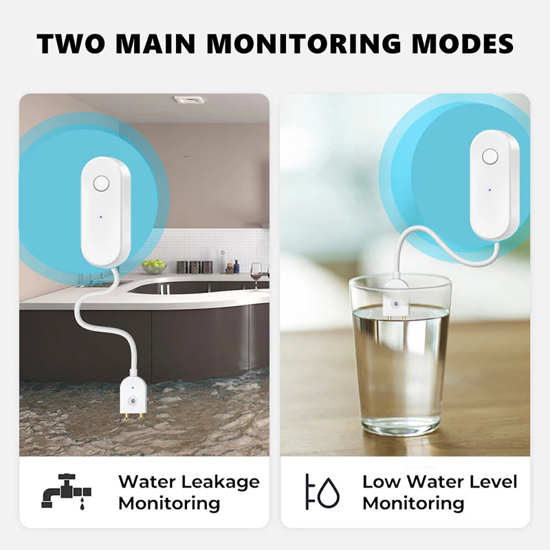CowLost | tuya-zigbee-water-leak-detector-flood-sensor-water-tank |3