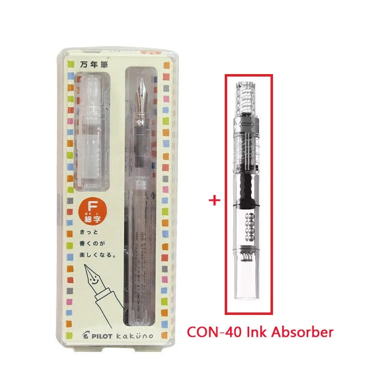 CowLost | product_id-pilot-kakuno-smile-family-series-transparent-fountain-pen-with-ergonomic-grip-for-kids |20