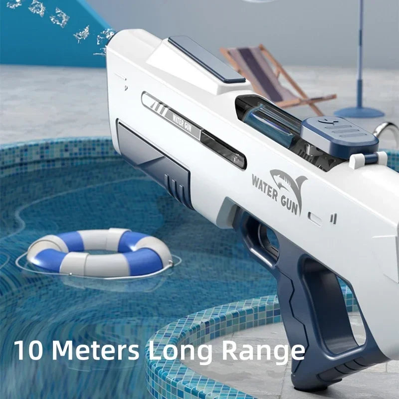 Automatic Electric Water Absorption High-Pressure Water Gun Toy for Kids