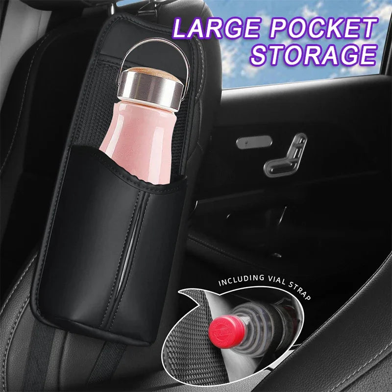 CowLost | mobile-phone-car-mounts-product_id-car-seat-side-storage-bag-hanging-organizer-with-tissue-holder-and-mesh-pocket-for-phone-bottle |2