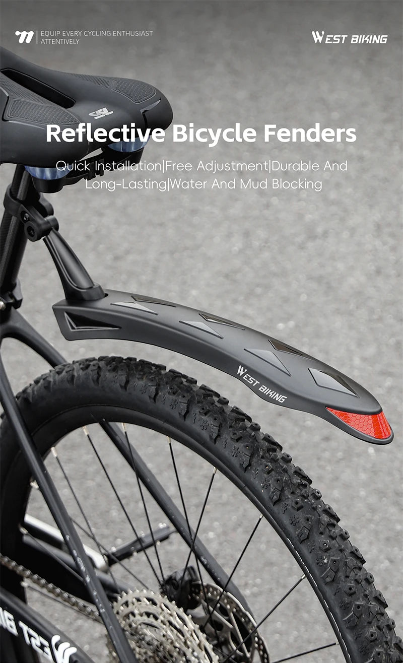 CowLost | sporting-goods-west-biking-reflective-high-toughness-bicycle-fender-for-26-27-5-inch-mtb |7