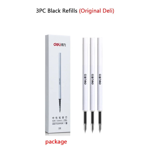 CowLost | product_id-deli-nusign-0-5mm-rotating-gel-pen-silent-smudge-proof-ink-minimalist-professional-writing-pen-for-exams-and-notes |28