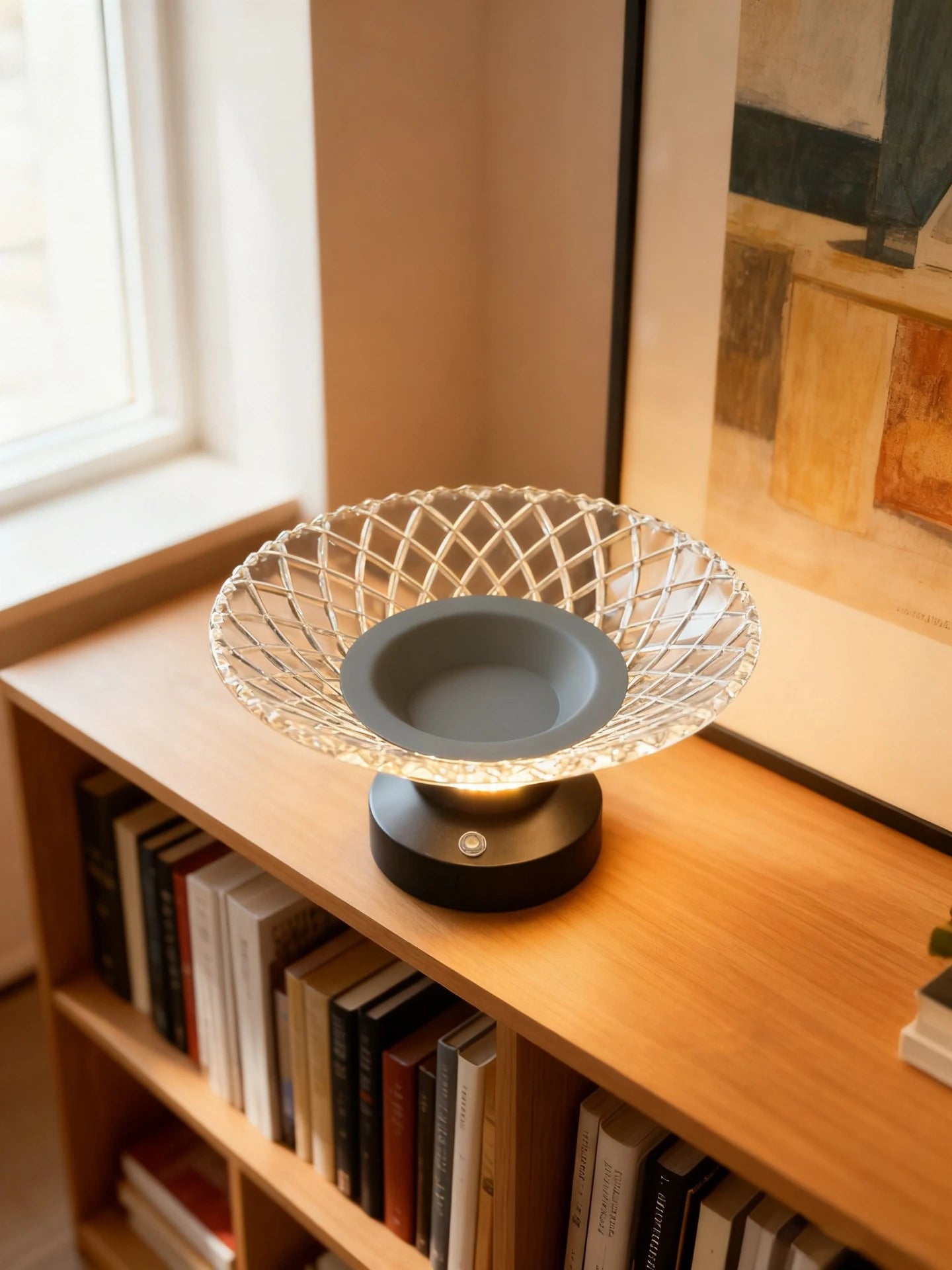 CowLost | product_id-rechargeable-3-color-led-night-light-plate-with-snack-storage-basket-for-living-room |7