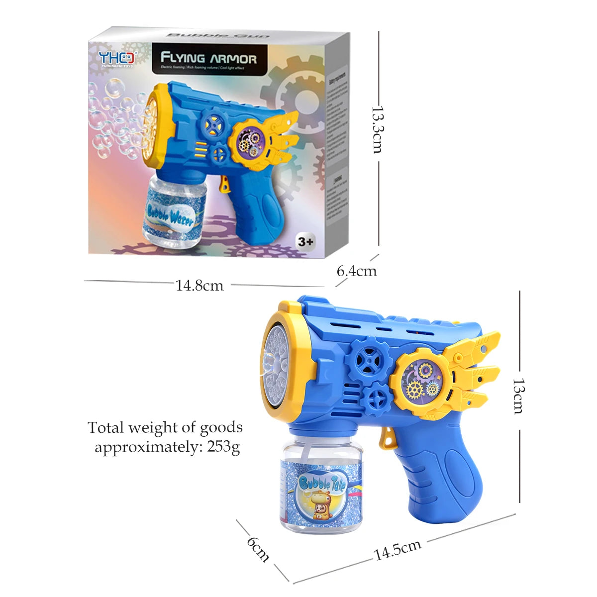 CowLost | product_id-electric-bubble-gun-toy-for-kids-handheld-automatic-outdoor-summer-gift-no-bubble-liquid |6