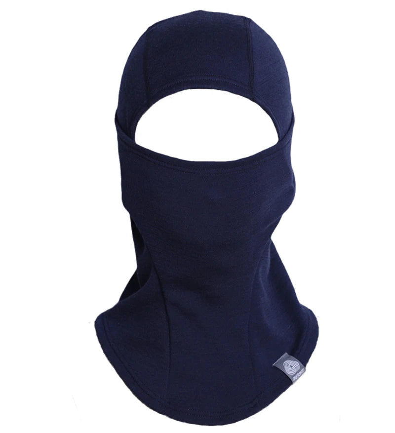 100% Merino Wool Balaclava Ski Mask Hidweight 300G
