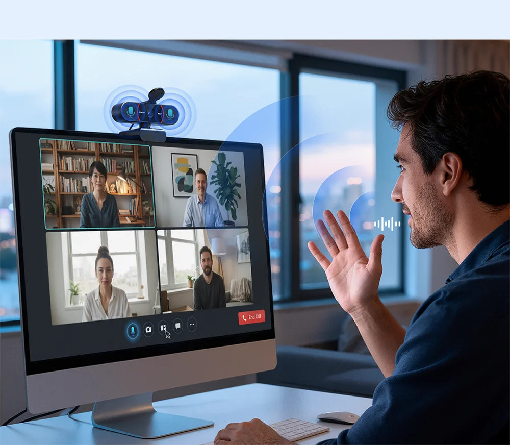 CowLost | 4k-webcam-1080p-60fps-web-camera-emeet-usb-camera-with-mics |14