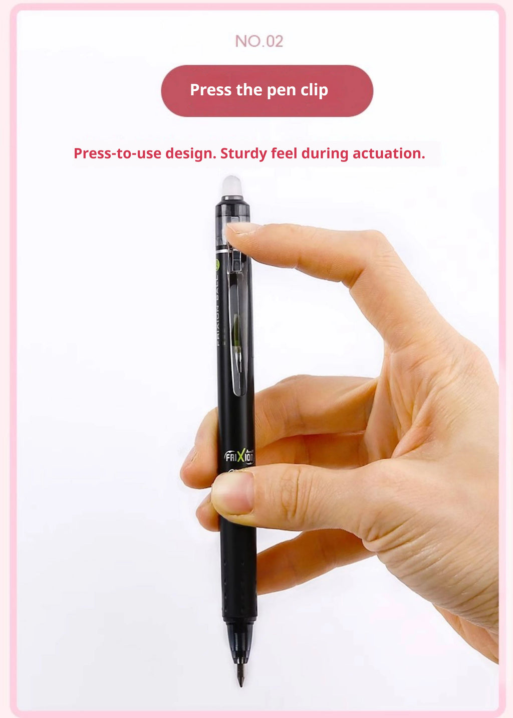 CowLost | product_id-japan-pilot-heat-erasable-gel-pen-0-5mm-fine-point-jumbo-ink-capacity-for-students-office |6
