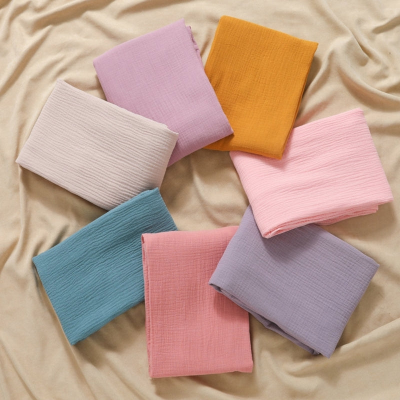 CowLost | 3pcs-5pcs-muslin-bibs-baby-face-towel-wash-cloth-drooling |10
