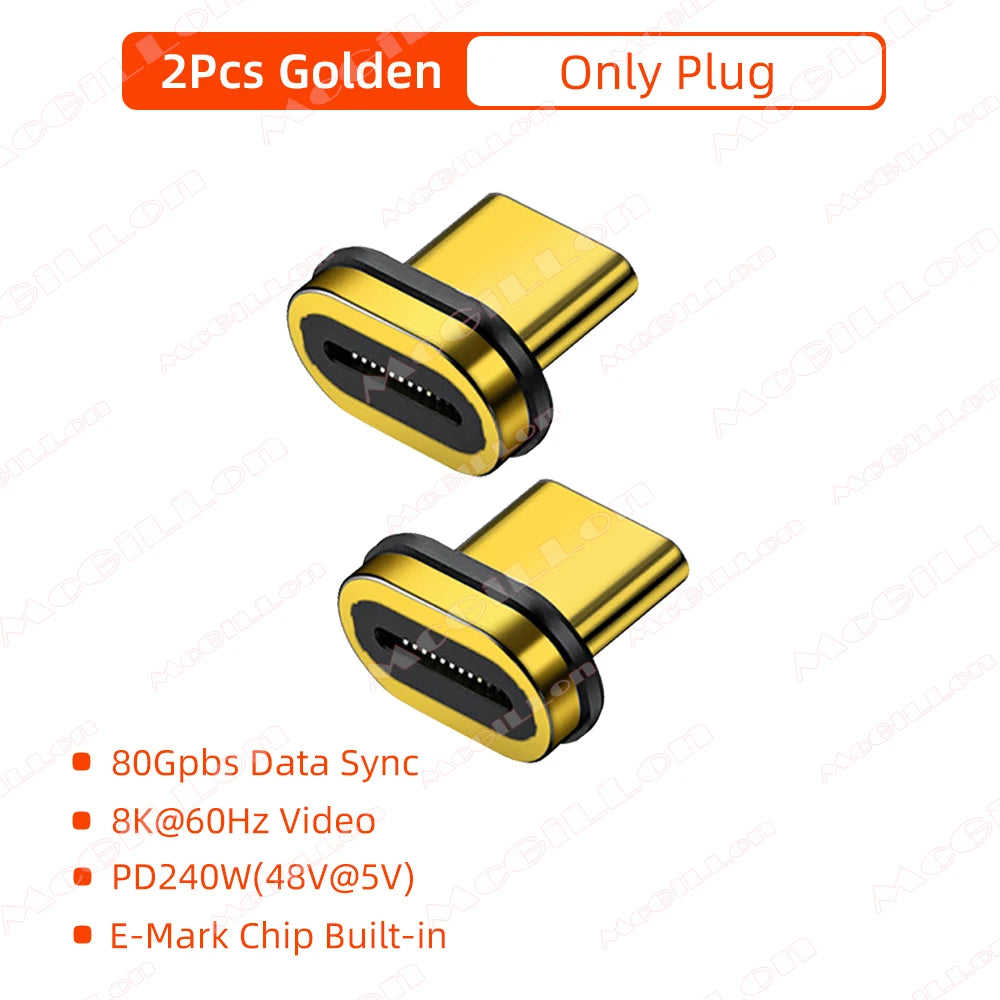 CowLost | product_id-usb4-thunderbolt-5-magnetic-usb-c-to-usb-c-adapter-240w-pd-fast-charging-80gbps-8k-60hz |24