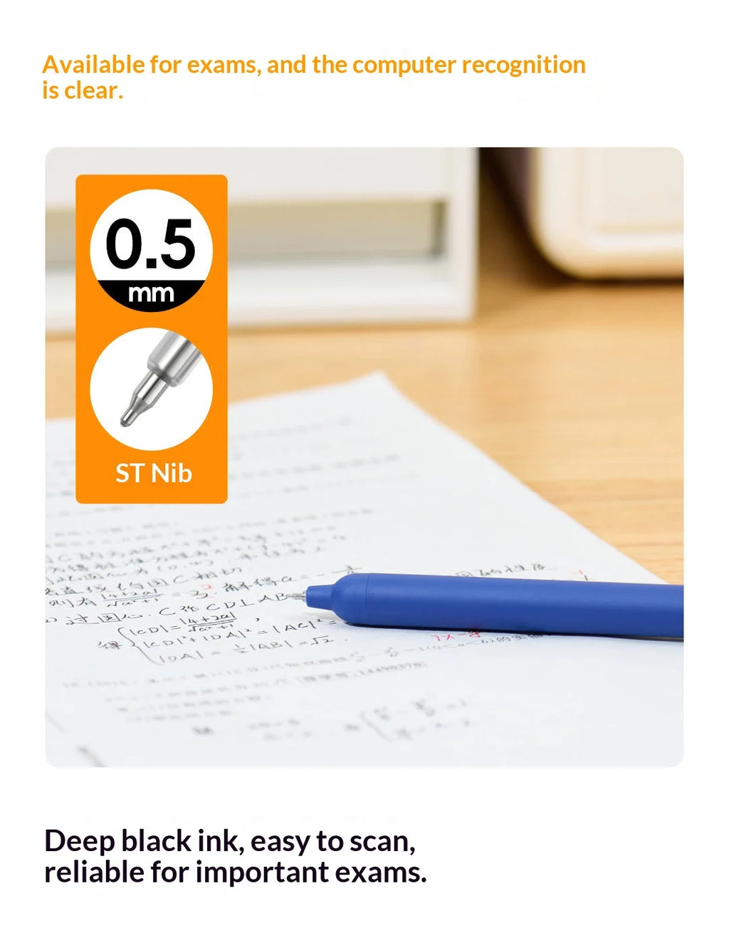 CowLost | product_id-kaco-fanta-collaboration-0-5mm-black-gel-pen-smooth-writing-for-study-office |12