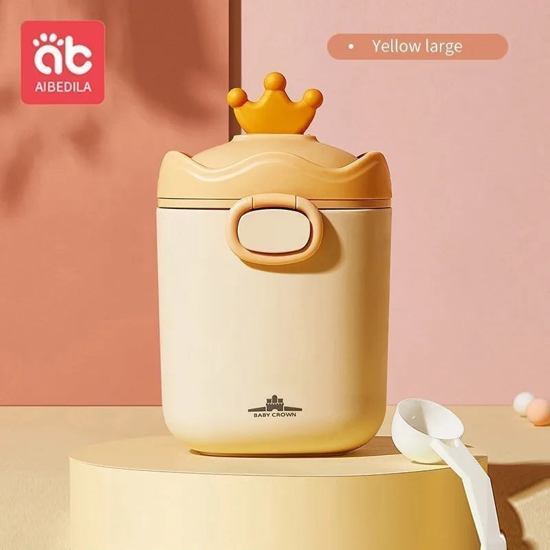 CowLost | aibedila-milk-powder-box-baby-travel-portable-food-storage-box |14