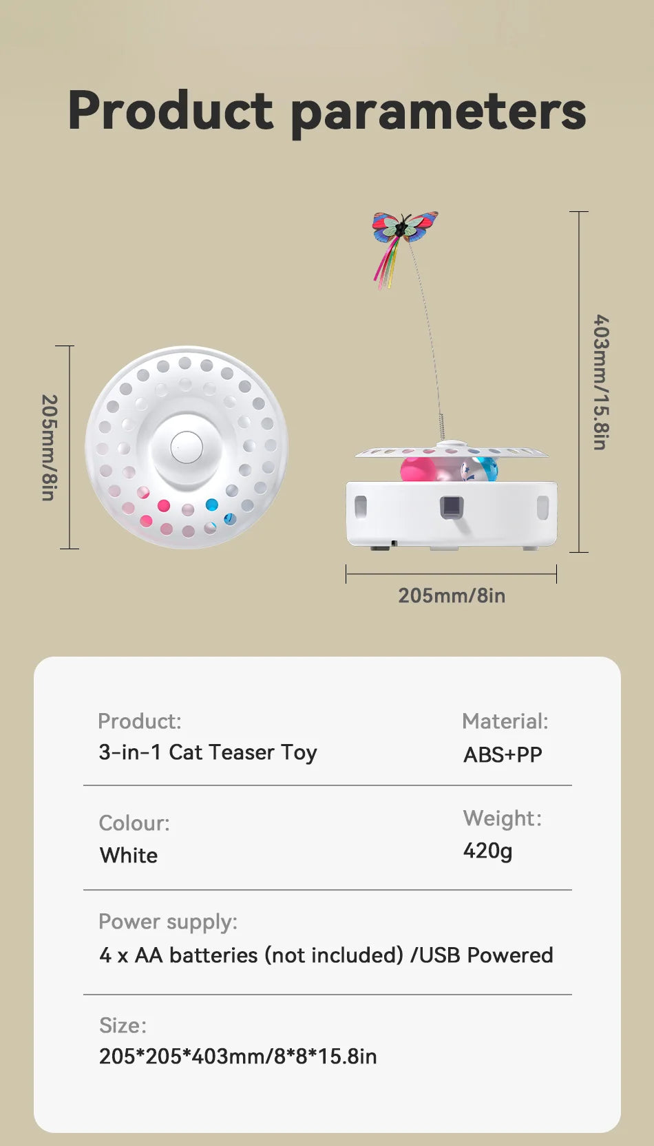 CowLost | cat-treats-rojeco-automatic-smart-cat-toy-3-in-1-interactive-set |16