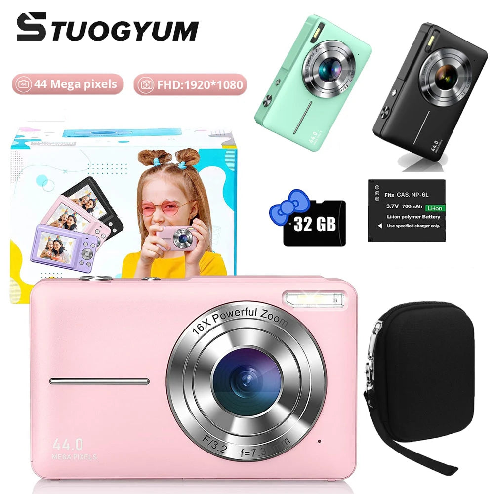 CowLost | camera-for-children-camcorder-with-16x-zoom |1
