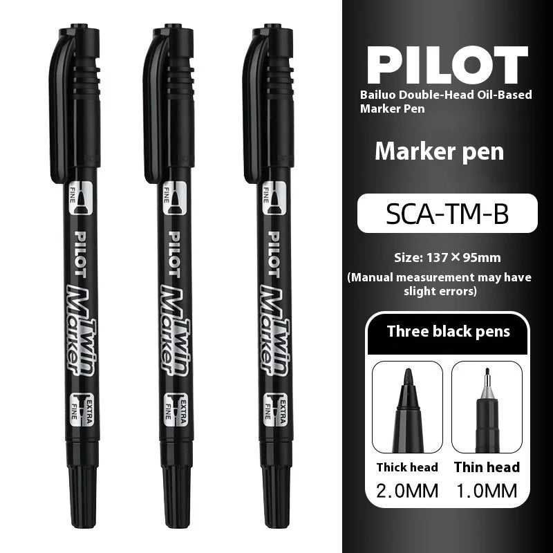 CowLost | product_id-pilot-oil-based-permanent-marker-pen-2-in-1-dual-tip-fine-bold-quick-drying-waterproof-smudge-proof |14