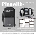 CowLost | product_id-planwith-multi-purpose-standing-pencil-bag-with-detachable-3-layer-desktop-organizer-for-school-work |22