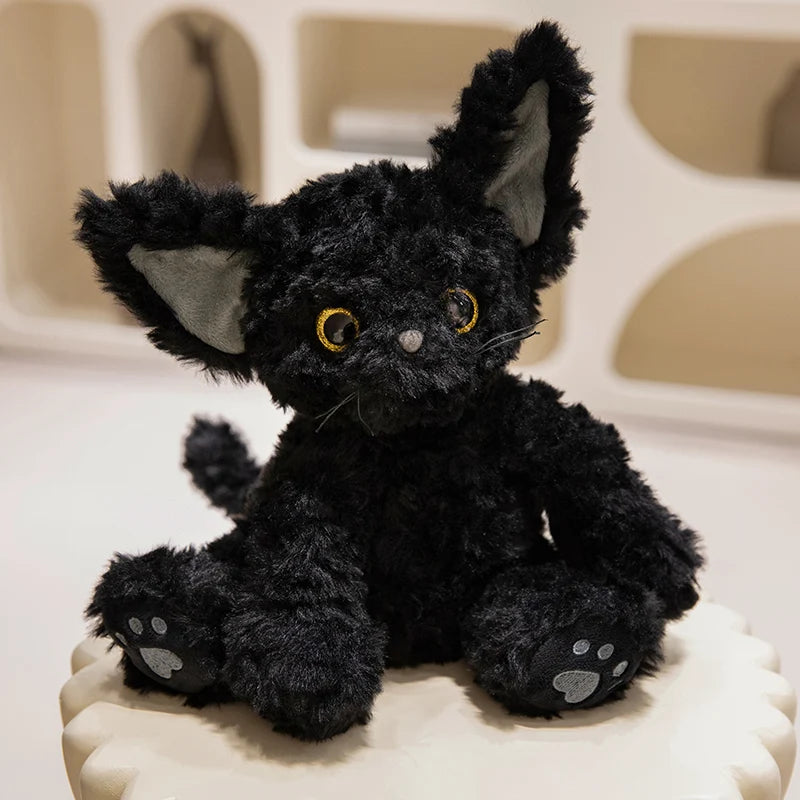 CowLost | fencing-barriers-devon-rex-plush-toy-german-curly-cat-soft-stuffed-doll |27
