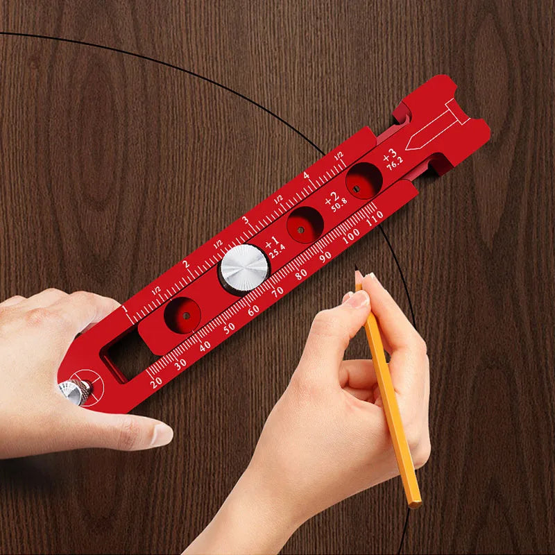 CowLost | product_id-adjustable-woodworking-drawing-compass-scribe-gauge-circular-measurement-tool |3