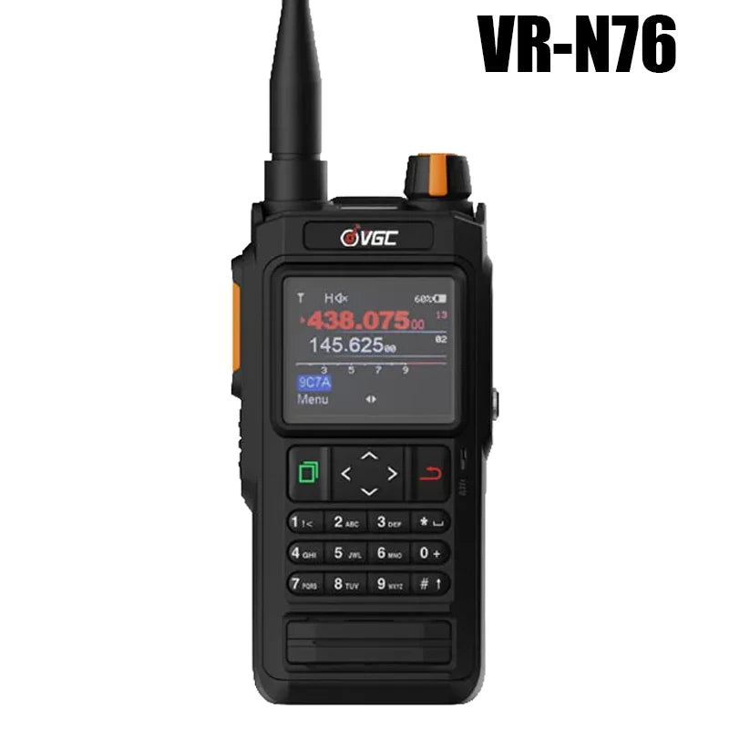 CowLost | intercom-accessories-vr-n76-handheld-walkie-talkie-ip67-waterproof-bluetooth-gps-aprs-type-c-charging-am-fm-radio |9