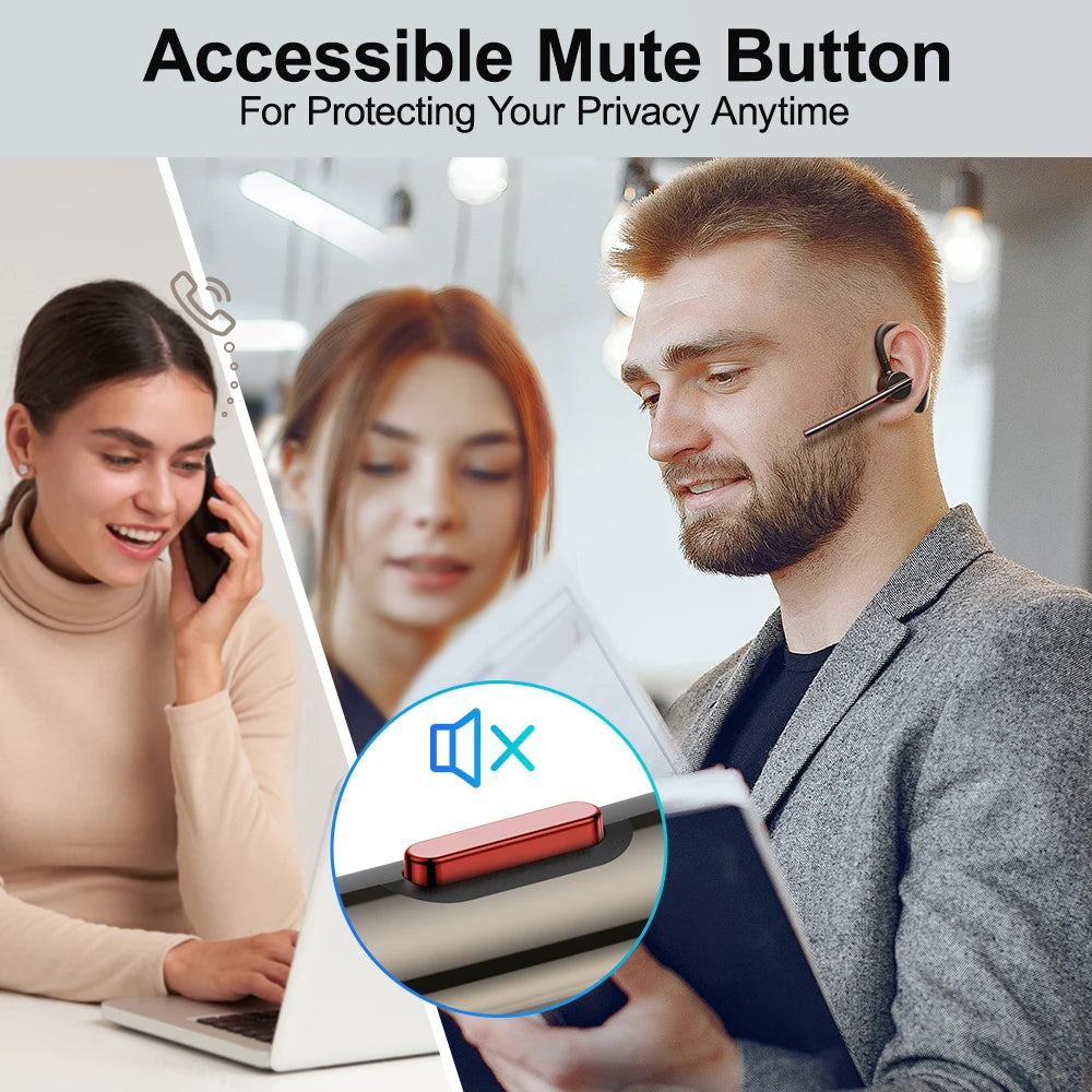 CowLost | new-bee-m50-bluetooth-headset-wireless-earpiece-earphones-24-hrs-talk-time-v5-2 |13