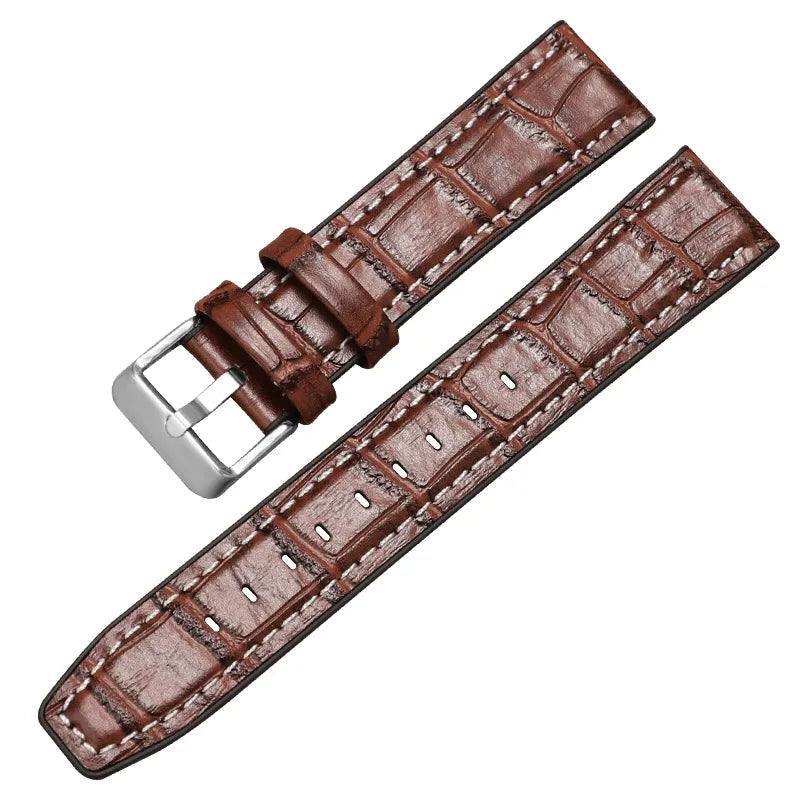 CowLost | product_id-waterproof-leather-watch-strap-for-rolex-seiko-with-slub-litchi-smooth-patterns |29