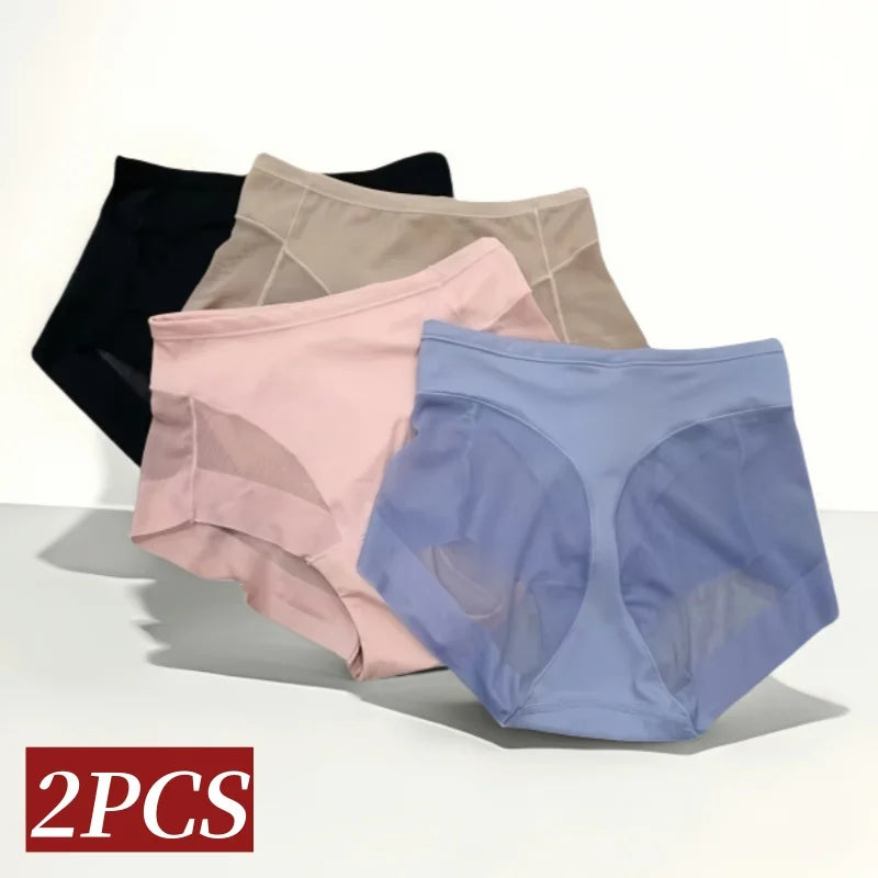 CowLost | product_id-2pcs-women-high-rise-seamless-tummy-control-butt-lifter-briefs-s-3xl |2