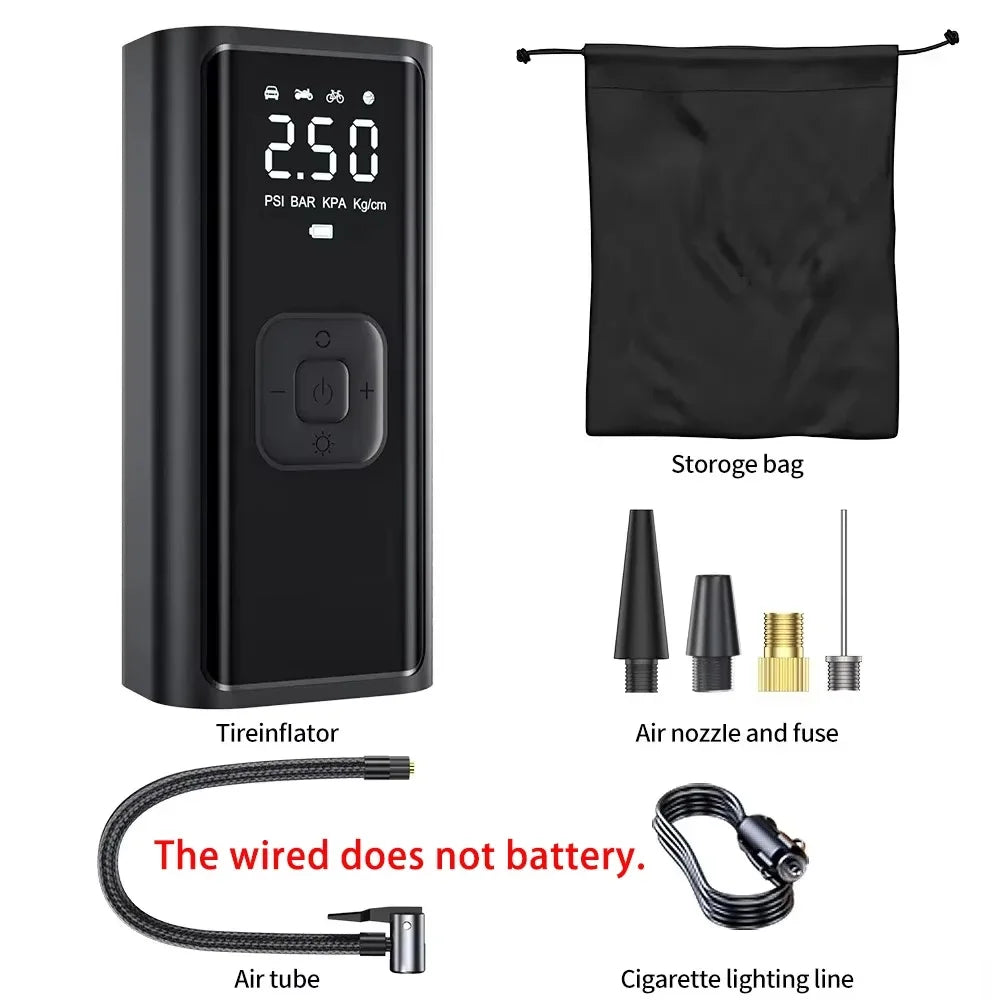 CowLost | ball-pumps-product_id-yiju-portable-rechargeable-digital-tire-air-compressor-inflator-for-car-bicycle-football |7