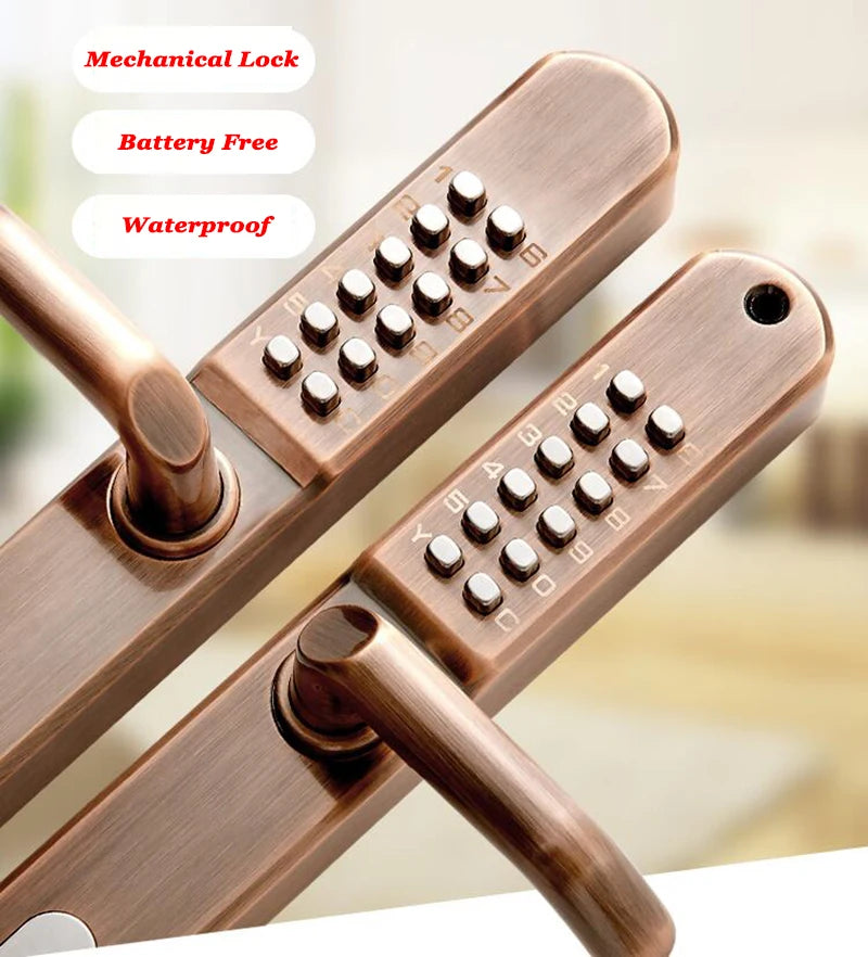 CowLost | locks-keys-product_id-vseume-mechanical-keyless-combination-lock-double-keypad-waterproof-swing-gate-lock |8