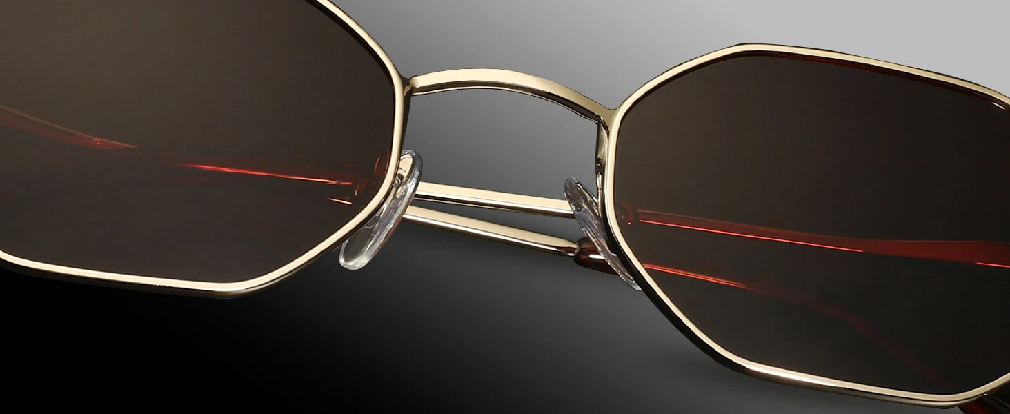 CowLost | zenottic-retro-small-polygon-polarized-sunglasses-women-metal-uv400 |19