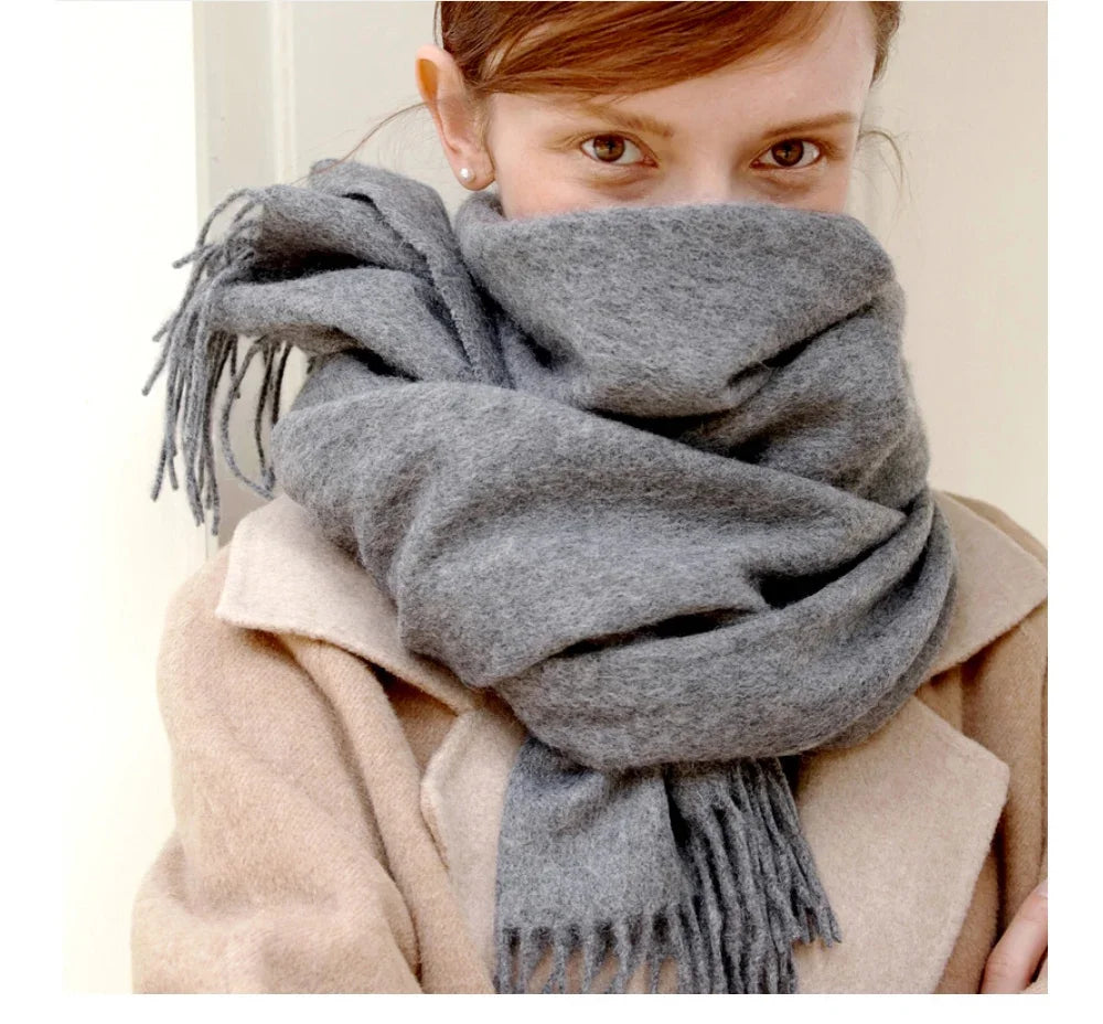CowLost | solidlove-wool-winter-scarf-women |10