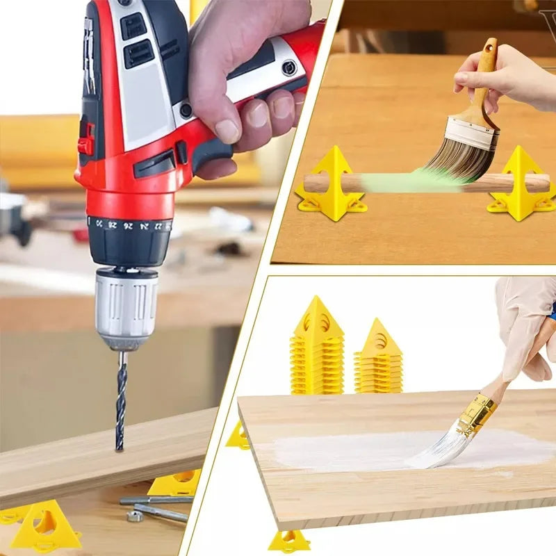CowLost | product_id-mini-pyramid-tripod-support-frame-woodworking-paint-stand-bracket-set |6
