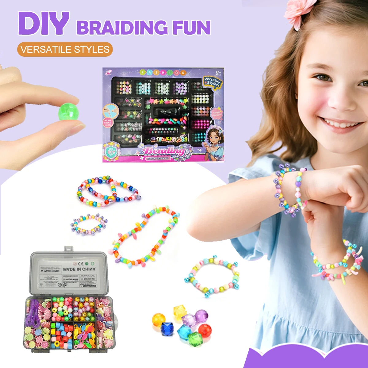 CowLost | product_id-diy-handmade-beaded-toy-set-for-bracelets-necklaces-gifts-for-girls |1