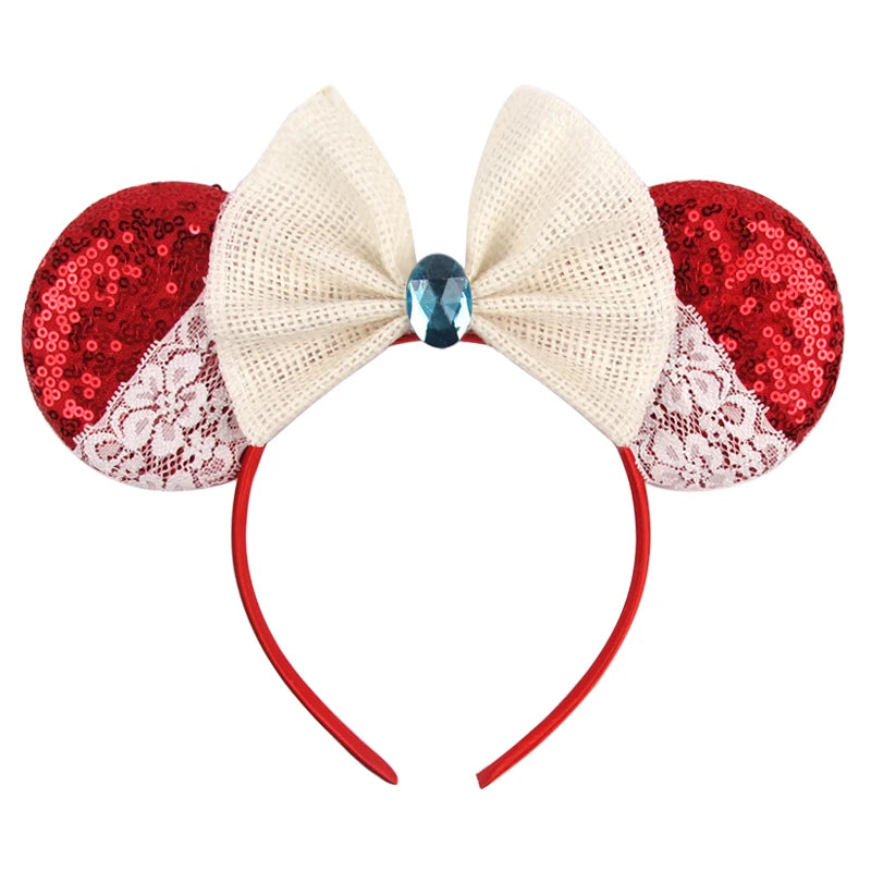 CowLost | glitter-crown-hairband-girls-princess-party-headwear |6