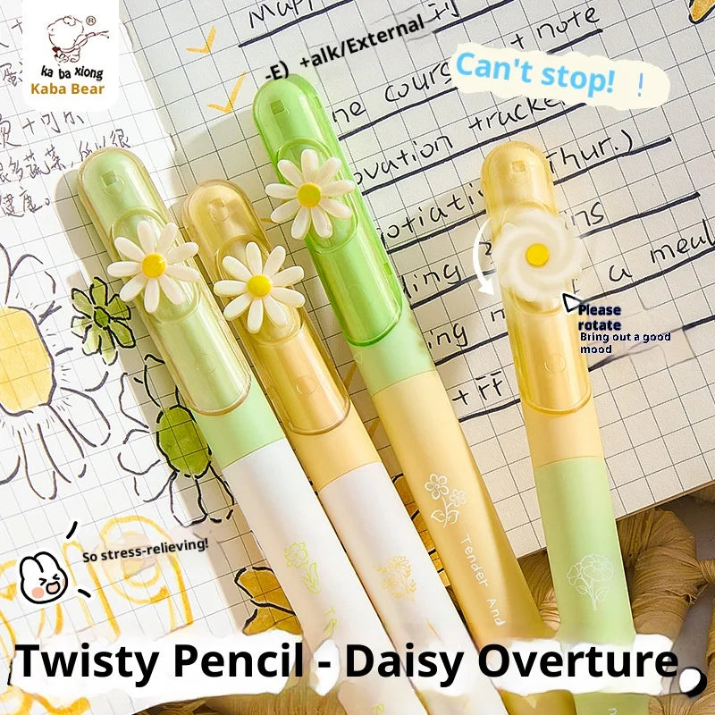 CowLost | product_id-4-pack-kawaii-retractable-gel-pens-0-5mm-fast-drying-spinning-twist-pen-for-school-journaling |1