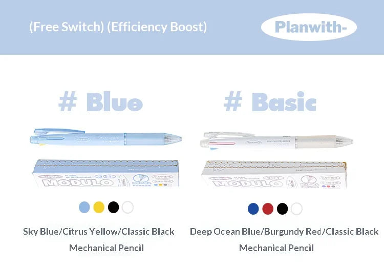 CowLost | product_id-planwith-3-color-gel-pen-with-mechanical-pencil-comfortable-grip-black-red-blue-ink-for-study-office |7
