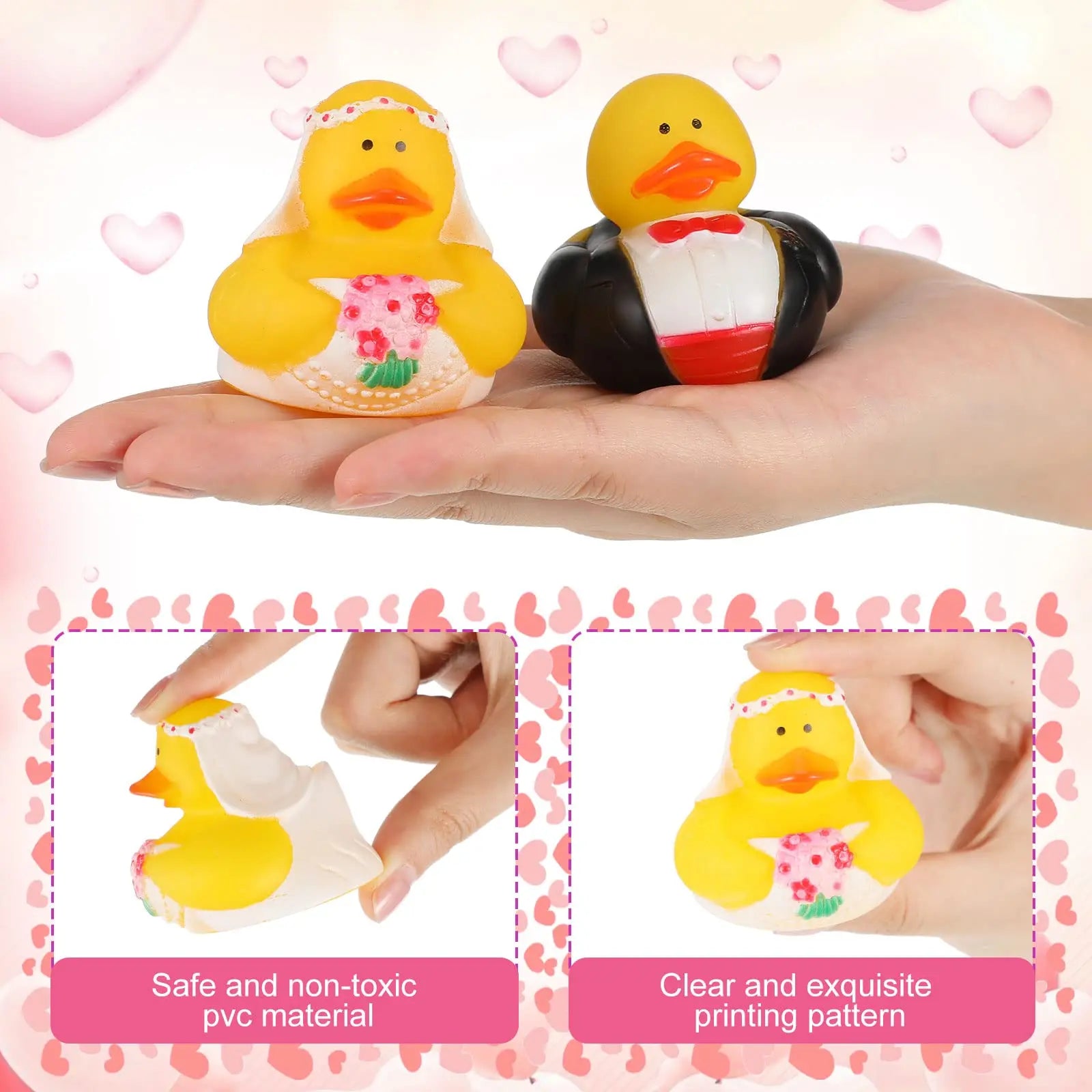 CowLost | product_id-wedding-bride-and-groom-rubber-ducks-bulk-wedding-decorations-gift-bags-marriage-blessings |3