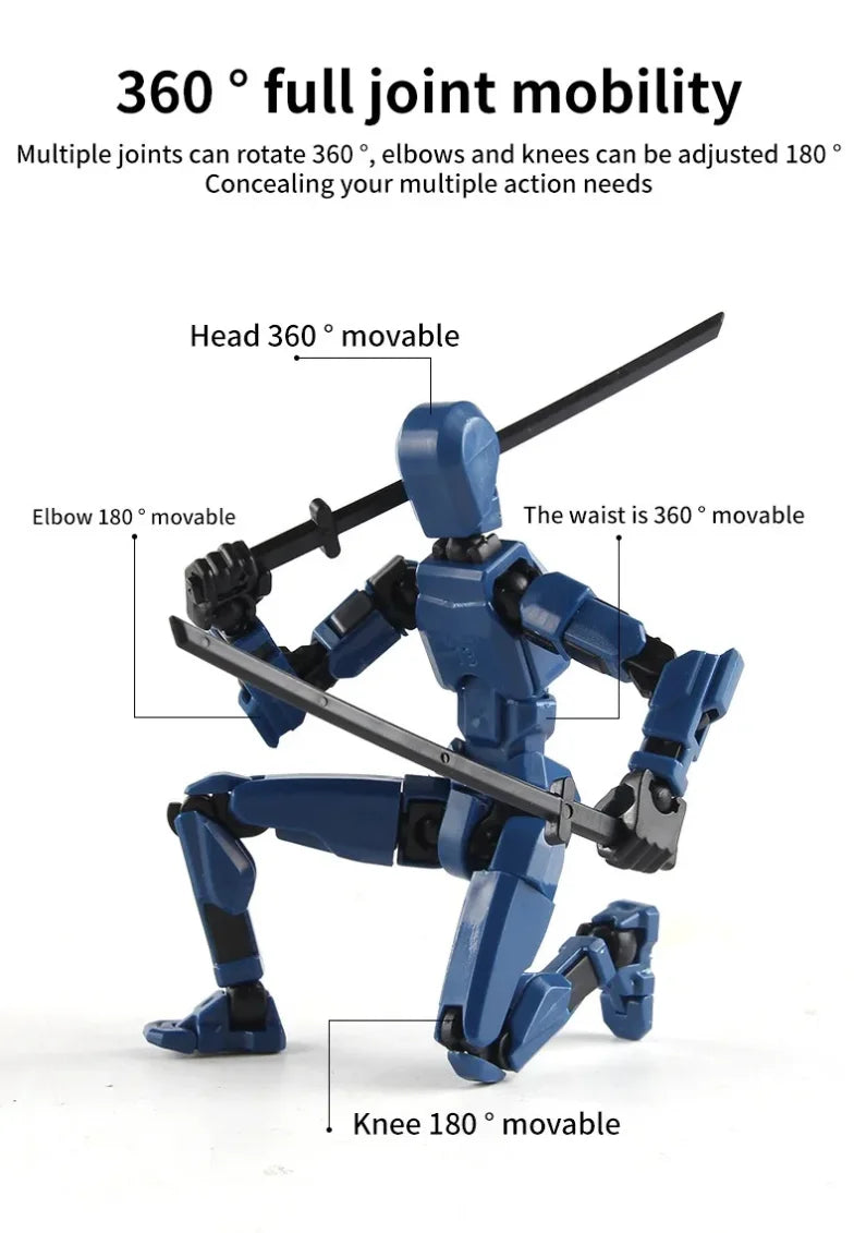 CowLost | product_id-multi-jointed-magnetic-3d-printed-shapeshift-robot-mannequin-toy-set-13-figures |9