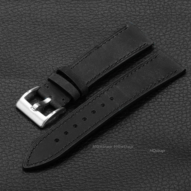 CowLost | bracelets-product_id-handmade-genuine-leather-watchband-vintage-brown-black-18-22mm-quick-release-cowhide-strap |10