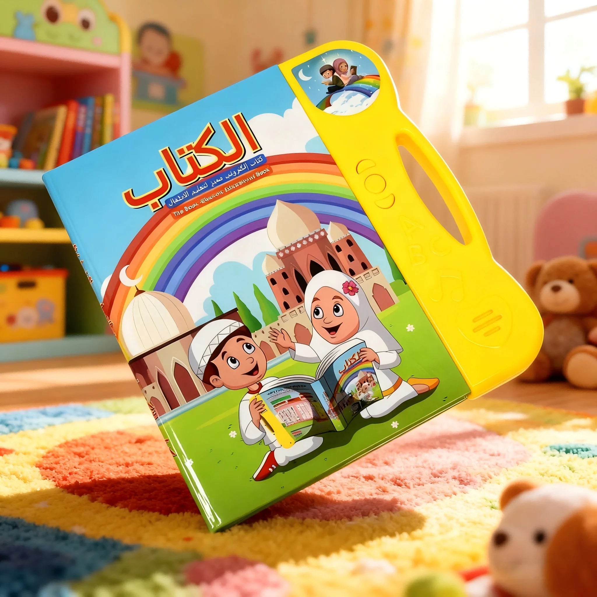 Islamic Electronic Learning Book for Kids Arab English Interactive Sound & Haptic Reading
