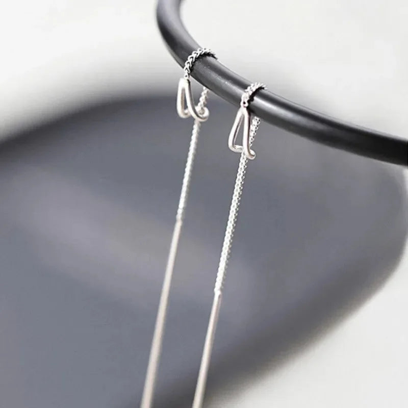 CowLost | vintage-long-tassel-geometric-square-drop-earrings-for-women |42