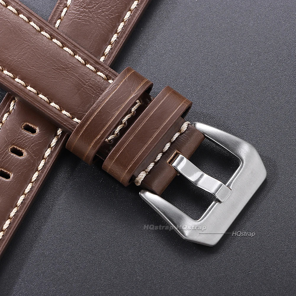 CowLost | product_id-handmade-crazy-horse-leather-watch-strap-20-26mm-for-panerai-vintage-black-blue-brown |4