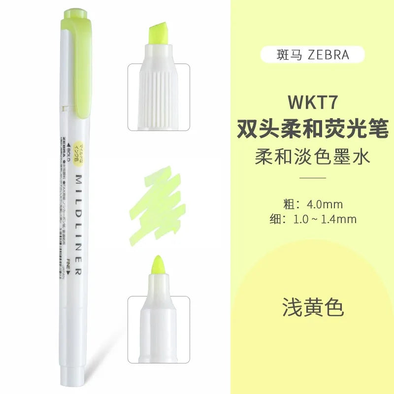 CowLost | product_id-zebra-wkt7-mildliner-dual-tip-highlighter-japanese-stationery-1pc |43