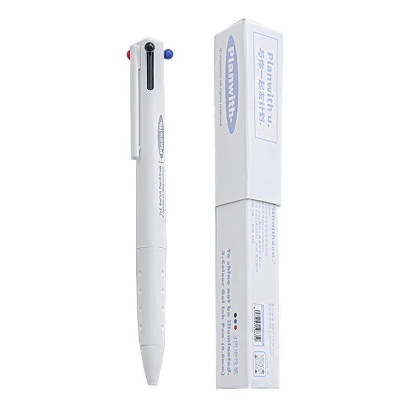CowLost | product_id-planwith-3-in-1-multi-function-0-5mm-gel-pen-black-blue-red-ink-for-school-office |3